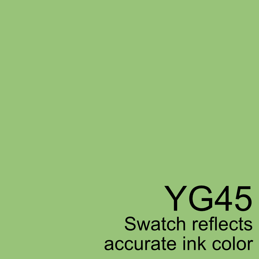 YG45 - Copic Sketch Marker Cobalt Green — Violeta Ink